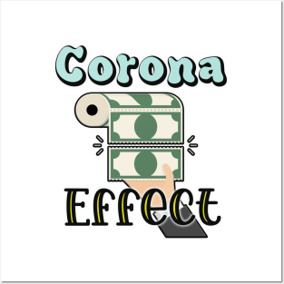 Corona Effect Posters and Art